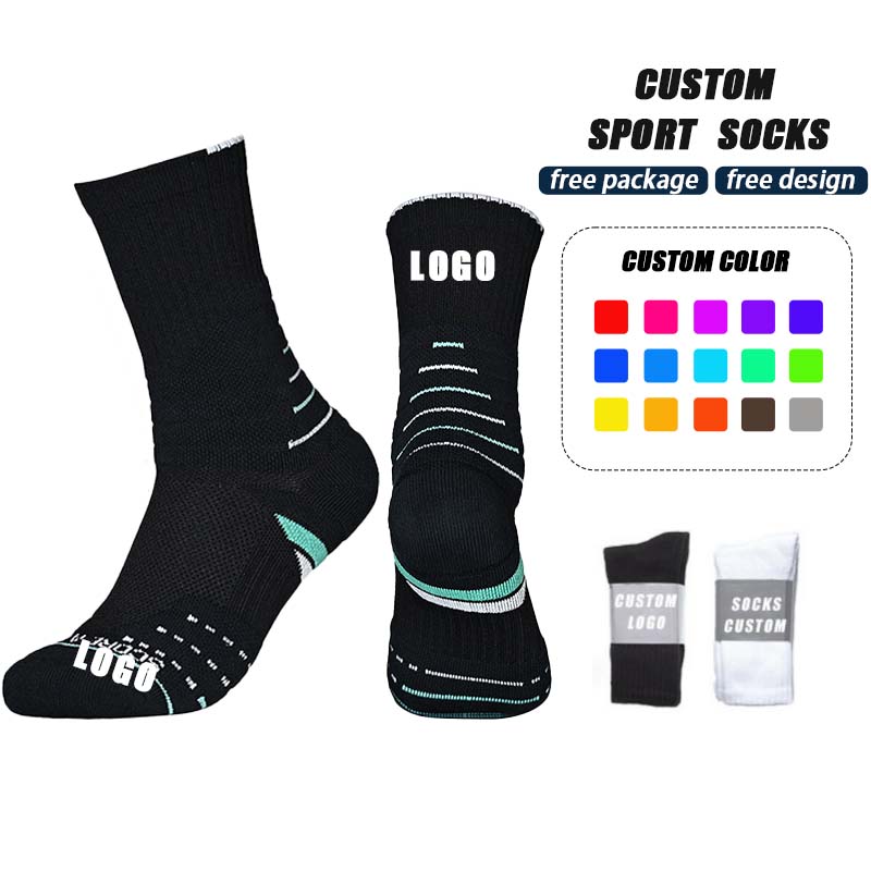 Custom Basketball Socks view 1
