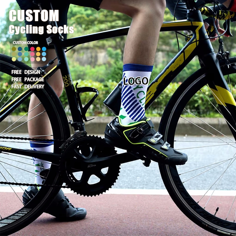 Custom Road Cycling Socks view 1