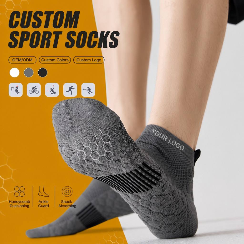 Custom Running Socks view 1